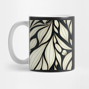 Art Nouveau floral pattern, model 9 Mug